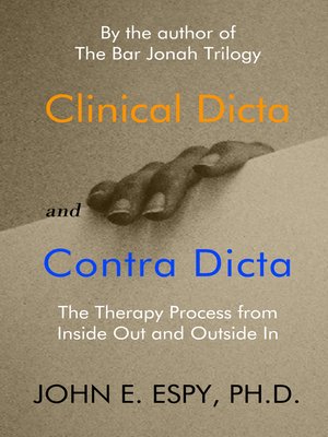 cover image of Clinical Dicta and Contra Dicta